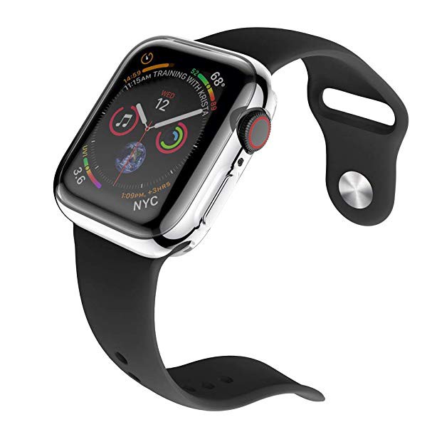 Apple Watch 対応 ケース Tpu メッキ加工 耐衝撃性 超薄 フルカバー Apple Watch Series 4 40mm 対応 カバー シルバー 送料無料の通販はau Pay マーケット ロールショップ