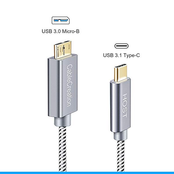 Type C to Micro-B 3.0 （Gen 2 / 10G） 編組 Micro USB 3.1 Type Cケーブル Apple  Macbook（Pro） / Chromebook Pixel/HDD外付 ...の通販はau PAY マーケット - nogistic