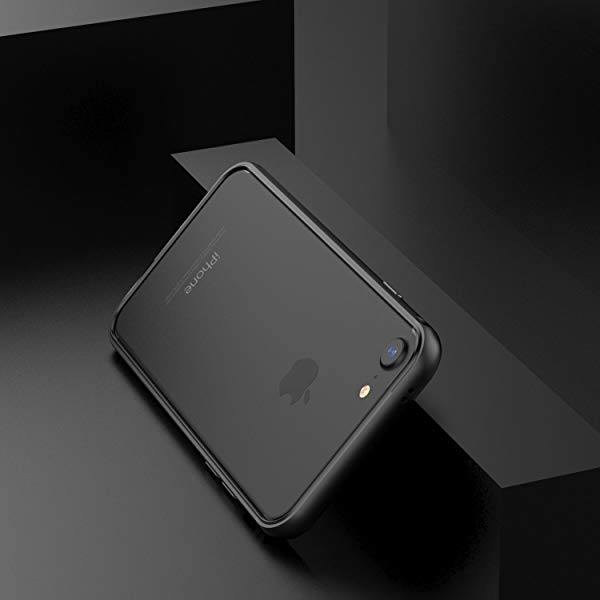 Iphone7ケース アルミバンパー 電波影響無し 衝撃吸収バンパー 二重構造 アルミフレーム Tpu バンパー ストラップホール付き 軽 の通販はau Pay マーケット Lavett