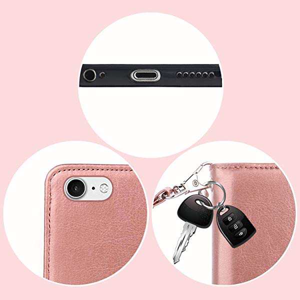 Iphone 5 ケース Iphone 5ｓ ケース Iphone Se ケース アイフォン5 5s Se カバー 手帳型 本革レザー Tpu スタンド カードホ の通販はau Pay マーケット Nogistic