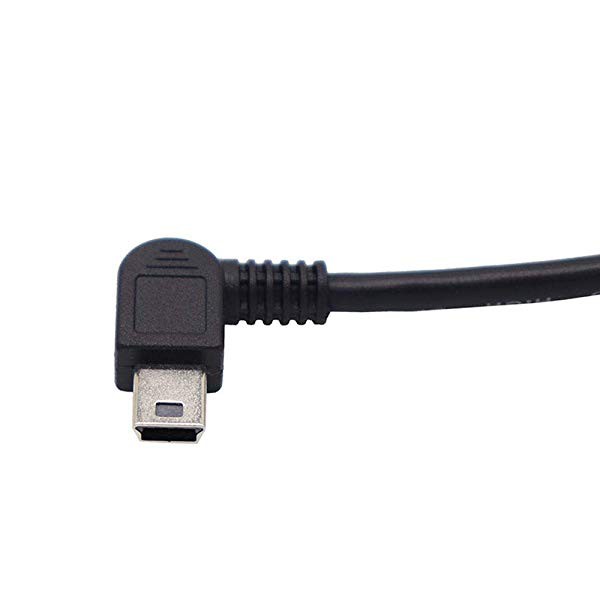 USB 2.0 ミニ ケーブル USB(A) オス USB(miniB) オス L型 左右90°方向変換ケーブル 金メッキ  高速480Mbpsのデータ転送同期リの通販はau PAY マーケット - ロールショップ | au PAY マーケット－通販サイト