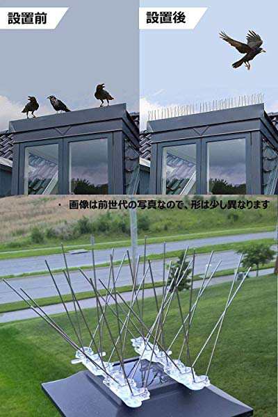 カラスよけ 鳥よけ 鳩よけ ベランダ用 ここダメシート 防鳥 ハト防止 ステンレス 猫除け 害獣よけとげマット とげピー とうめい の通販はau Pay マーケット Kaga Lab Au Pay マーケット店