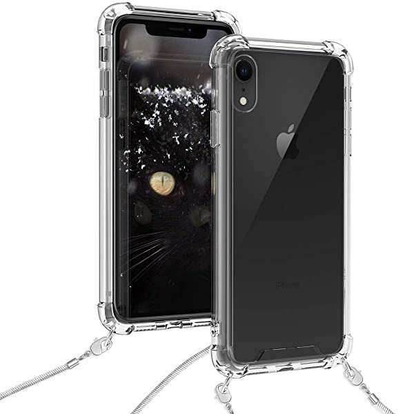 iPhone XR スマホケース カバー ショルダー ストラップ付き スマホ TPU