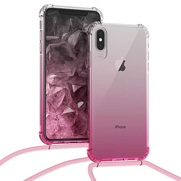 iPhone XS Max スマホケース ケース ネック ストラップ付き