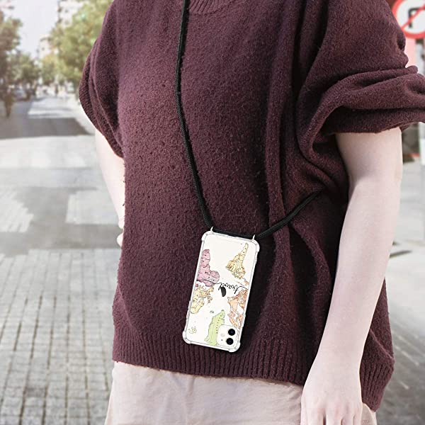 Iphone 11 用 ケース ネック ストラップ付き スマホ シリコン カバー 紐付き 送料無料の通販はau Pay マーケット Kaga Lab Au Pay マーケット店