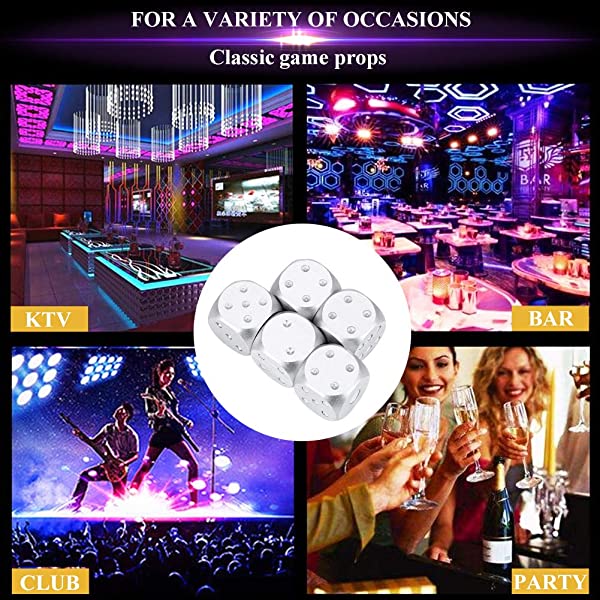 サイコロ さいころ ダイス メタルサイコロ骰子 6面 5個セット 専用ケース付き セット カジノ サイコロゲーム ボードゲーム イン の通販はau Pay マーケット Kaga Lab Au Pay マーケット店