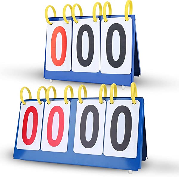 スコアボード 得点板 見やすい サッカー バスケットボール 卓球 スポーツ用スコアボード 軽量 ポータブル ４桁 の通販はau Pay マーケット Kaga Lab Au Pay マーケット店