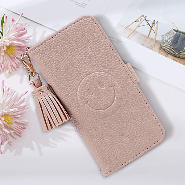 Iphonexr手帳型 かわいい Iphone Xrケース 手帳型 女性人気可愛い 笑顔 カバー ソフトtpu 衝撃吸収耐汚れデザイン タッセル 付き の通販はau Pay マーケット ロールショップ