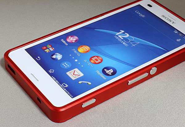 Xperia Z3 Compact Docomo So 02g 全10色 アルミバンパー メタルバンパーケース イヤホンジャックキャップ付き ケース カバー ア の通販はau Pay マーケット Nogistic