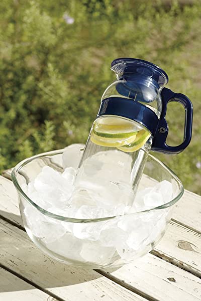 Iwaki イワキ 耐熱ガラス ピッチャー 冷水筒 ブルー 1 3l ハンディーサーバー 茶こしなし 麦茶 お茶 ポット Kt2933 Blの通販はau Pay マーケット Nogistic