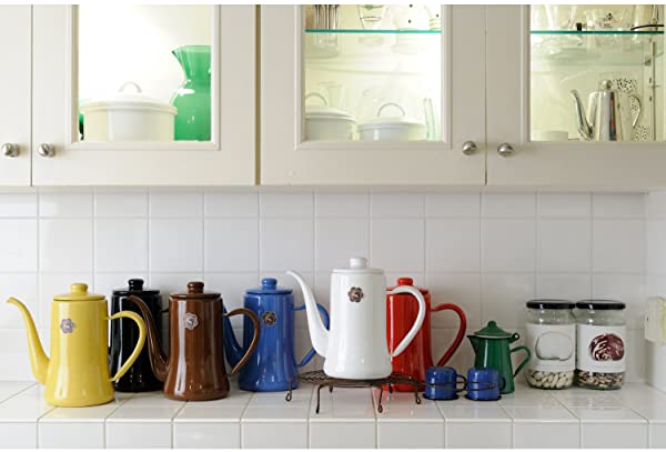 月兎印 スリムポット 0.7L ホワイトの通販は