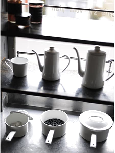 月兎印 スリムポット 0.7L ホワイトの通販は