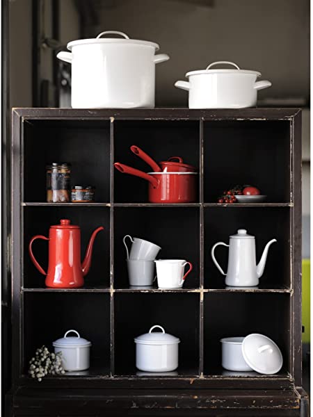 月兎印 スリムポット 0.7L ホワイトの通販は