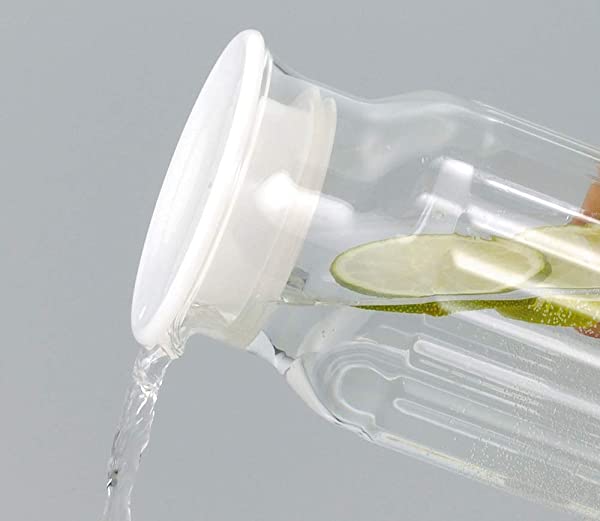 Iwaki イワキ 耐熱ガラス ピッチャー 冷水筒 ホワイト 1l 角型サーバー 茶漉し付き 麦茶 お茶 ポット Kt296kf Wの通販はau Pay マーケット Kaga Lab Au Pay マーケット店