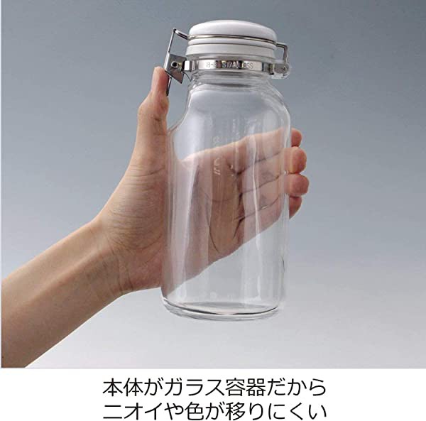 セラーメイト 保存 瓶 ワンプッシュ 便利びん 調味料入れ ドレッシング ボトル ガラス 容器 300ml 日本製 223422の通販はau PAY  マーケット - ロールショップ