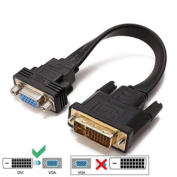 Dvi To Vga 変換ケーブル 1080p Dvi Vga 変換 アダプタ 24 1ピン Dvi オス To 15ピン Vga メス アダプタ コンバータ ビデ の通販はau Pay マーケット Kaga Lab Au Pay マーケット店