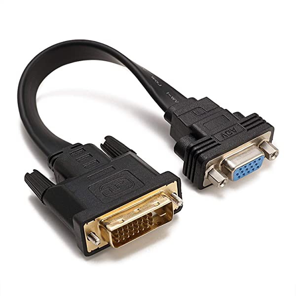 Dvi To Vga 変換ケーブル 1080p Dvi Vga 変換 アダプタ 24 1ピン Dvi オス To 15ピン Vga メス アダプタ コンバータ ビデ の通販はau Pay マーケット Kaga Lab Au Pay マーケット店