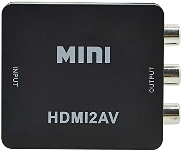 HDMI to AV 変換コンバーター HDMI to RCA 変換 HDMI to CVBS AV 変換ケーブル  TV/Xbox/PC/DVD/Blu-ray Player/PAL/NTSC テレビ ...の通販はau PAY マーケット - Kaga.Lab  au PAY マーケット店