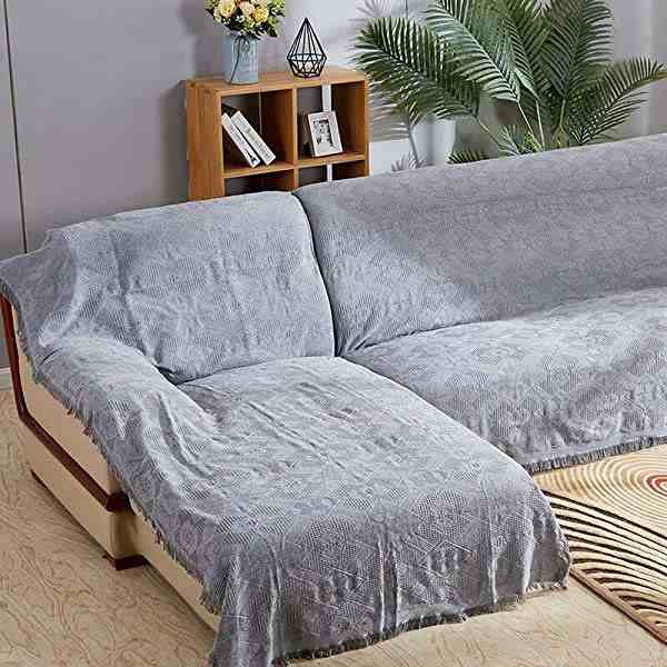 Amazon｜HomeFirst 北欧風 マルチカバー 長方形 おしゃれ ソファ