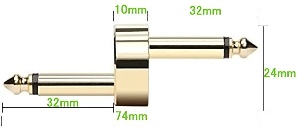 エフェクター 連結 プラグ クランク 4個セット Z型 70mm 純銅製 高伝送効率 パッチ ケーブル ギター エフェクター ペダル 接続用...の通販はau  PAY マーケット - nogistic | au PAY マーケット－通販サイト