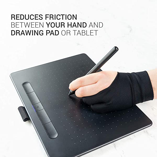 グラフィックタブレット 2本指 手袋 絵描き 液タブ ライクラ グローブ 手の汚れ防止 快適にイラスト描き Lサイズ 送料無料の通販はau Pay マーケット Kaga Lab Au Pay マーケット店