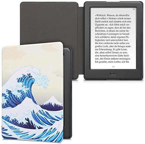 Kobo Glo Hd Touch 2 0 ケース 電子書籍カバー Puレザー オートスリープ Reader 保護 数百年後の波と富士山デザイン 青色 送料無料の通販はau Pay マーケット Kaga Lab Au Pay マーケット店