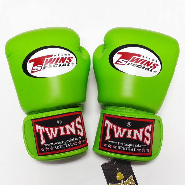 新品 正規 TWINS 本格 ボクシンググローブ T緑 /サイズ選択/8/10/12/14/16/大人用/子供用/ムエタイ/本革製/マジックテープ式/通販 新品 正規 TWINS 本格 ボクシンググローブ 緑 /サイズ選択/8/10/12/14