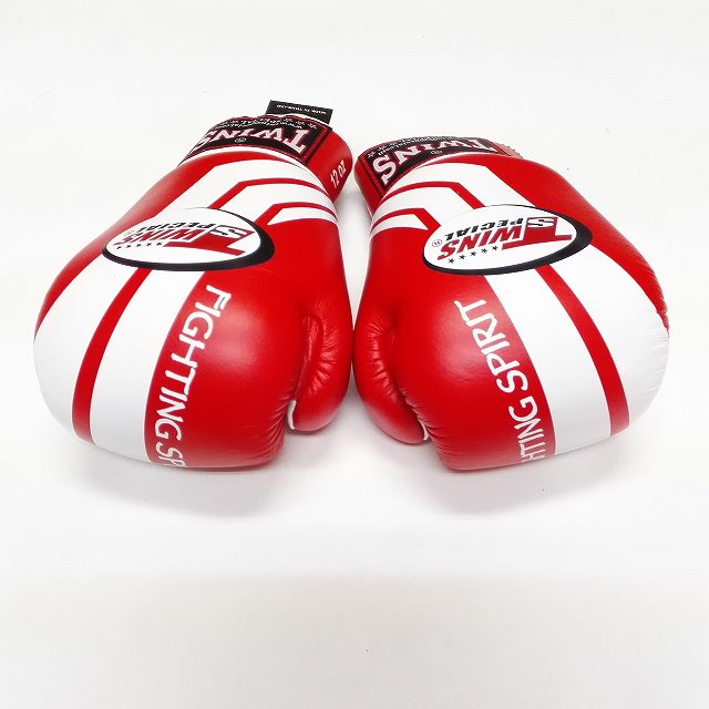 TWINS 本格ボクシング ヘッドギア 本革製 サイズ選択 赤 TWINS