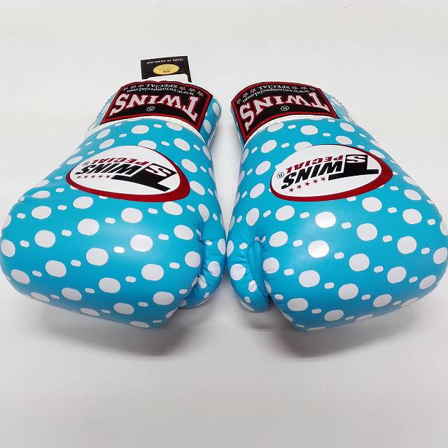 新品 正規 TWINS 本格ボクシンググローブ 本革製 サイズ選択 水玉 新品 正規 TWINS 本格ボクシンググローブ 本革製 サイズ選択 水玉