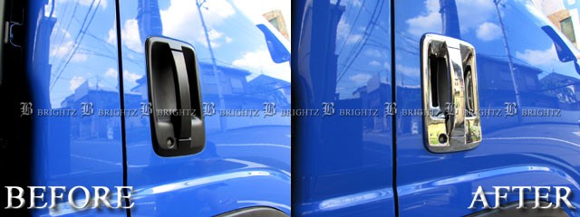 BRIGHTZ いすゞ 07エルフ メッキドアハンドルカバー ノブ皿セット Bタイプ TRUCK−S−006の通販はau PAY マーケット -  BRIGHTZ | au PAY マーケット－通販サイト