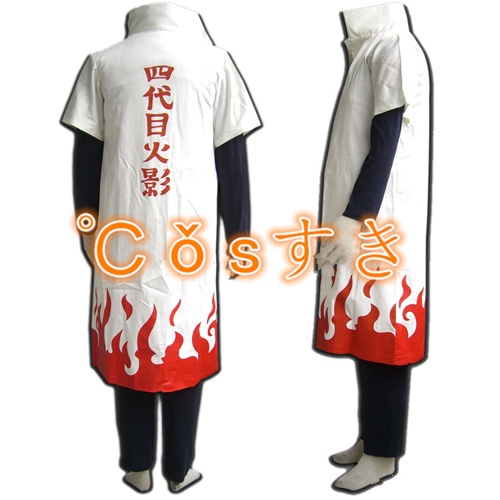 NARUTO パーティーグッズ  四代目火影マント ミナト NARUTOナルト疾風伝  全部セット COS 高品質 新品 Cosplay アニメ コスチューム NARUTO パーティーグッズ 四代目火影マント ミナト NARUTOナルト疾風伝