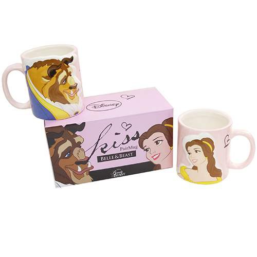 美女と野獣 ペアマグ2個セット Kiss ディズニー マグカップ おしゃれ コップ マグ 食器ペアー P27 の通販はau Pay マーケット ユニオン