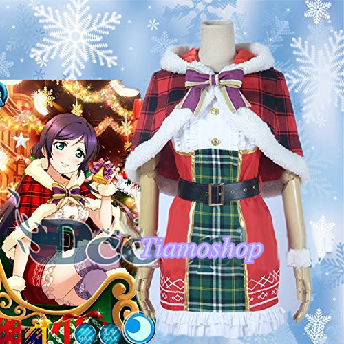 ラブライブ School Idol Project Lovelive Srカード クリスマス サンタ 東條希 風 コスプレ衣装 K4039の通販はau Pay マーケット ティアーモショップ