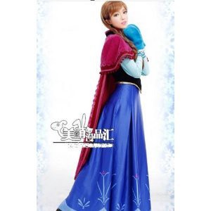 ディズニー アナと雪の女王 アナ Anna 風 衣装+マント+手袋+ ディズニー アナと雪の女王 アナ Anna 風 衣装+マント+手袋+
