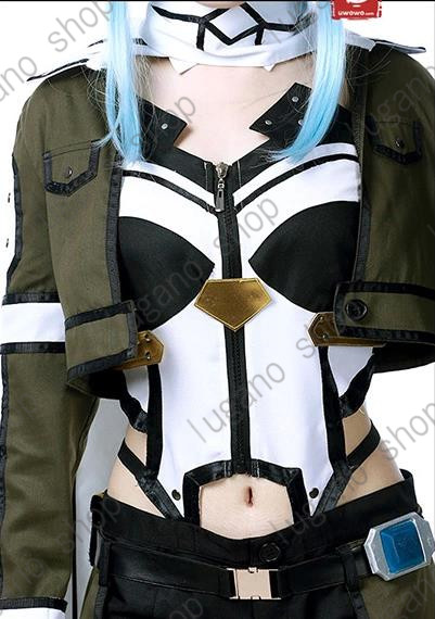 ソードアート オンライン2 朝田詩乃（あさだ しの） 風 コスプレ衣装