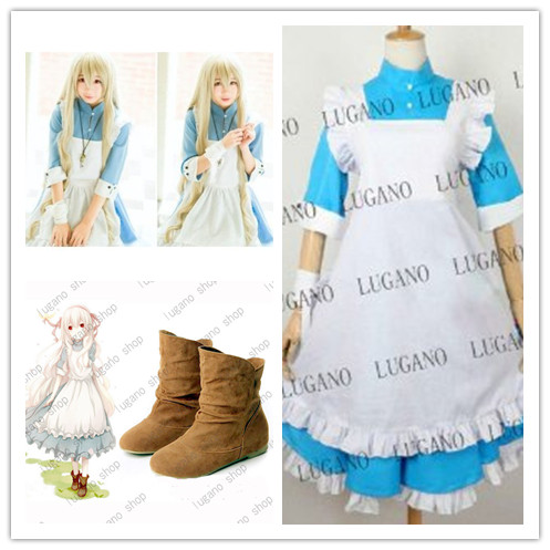 メカクシティアクターズ 小桜 茉莉（こざくら まり） 風  衣装+ウイッグ+靴 コスプレ衣装　　完全オーダメイドも対応可能の通販は