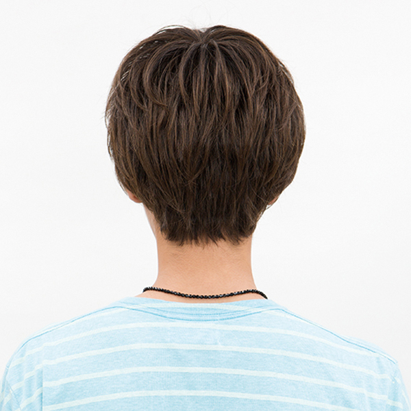 メンズウィッグ セニングショート(ローライトブラウン)(ファッションウィッグ,ラパンドアールオム,イメチェン)の通販は