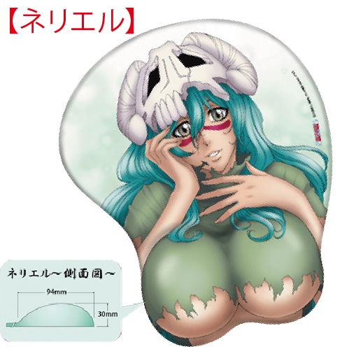 ブリーチ 3dマウスパッド Bleach 胸部 バスト 立体化 乱菊 夜一 ネリエル 柔らか ボディ Pc パソコン の通販はau Pay マーケット 株式会社ポニー