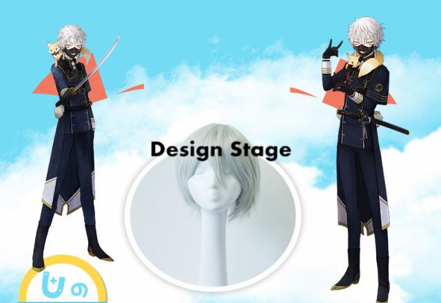 刀剣乱舞 鳴狐 なきぎつね 風 コスプレウィッグ ウィッグネット付 刀剣乱舞online とうらぶ かつら 仮装 Wig ハロウィン Tk002wの通販はau Pay マーケット デザインステージ Au Pay マーケット店