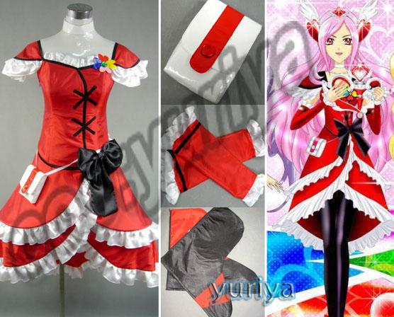 フレッシュプリキュア キュアパッション 東せつな コスプレ衣装 の通販はau Pay マーケット 百合屋