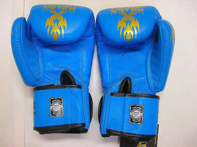 新品 正規 TWINS 本格 ボクシンググローブ トライバルBL金 /サイズ選択