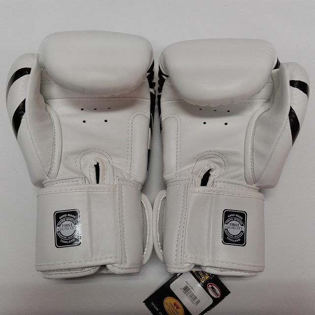 新品 正規 TWINS 本格 ボクシンググローブ T白黒 /サイズ選択/8