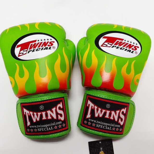 新品 正規 TWINS 本格 ボクシンググローブ F緑 /サイズ選択/8/10/12/14