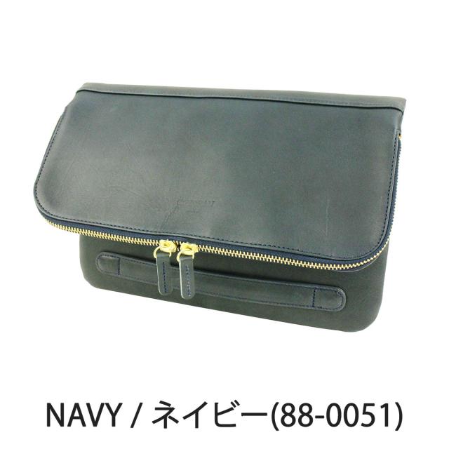 【商いもの文芸評論で＋5％】【大売り出し50％OFF】クレドラン CLEDRAN 御徒面子 DETOU クラッチペダル御徒面子 メンズ レディース なめし革 二つ目御徒面子 本革 CLM-1014