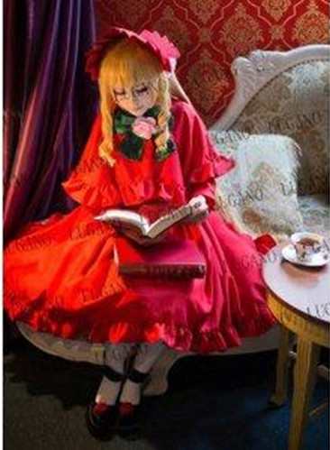 ローゼンメイデン Rozen Maiden 真紅 風 衣装 ウイッグ 靴フルセット コスプレ衣装 完全オーダメイドも対応可能 K4198の通販はau Pay マーケット ティアーモショップ