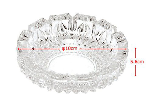 ガラスの灰皿 P-26414-JAN 灰皿 クロッシング(小) 1個 東洋佐々木ガラス 【通販