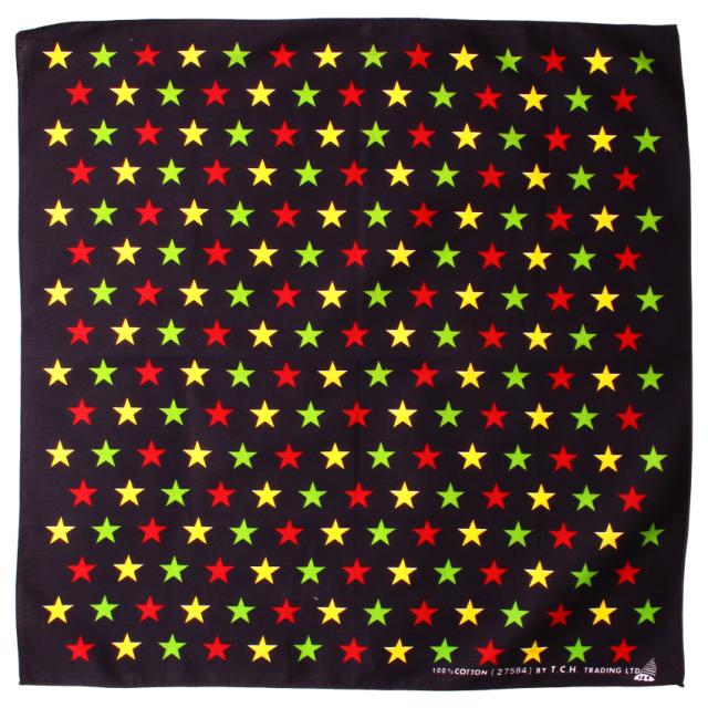 バンダナ ハンカチ メンズ レディース 星柄 カラフルスター 50 50 綿 ファッション 小物 おしゃれ お弁当 弁当箱 クロスの通販はau Pay マーケット Falo ファロ