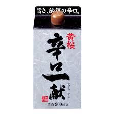 日本酒 普通酒 辛口一献 900mlパック 6本入  黄桜(株) 一部地域送料無料