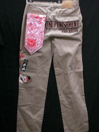 カラクリ魂 和柄 抜刀娘 妃那 バンダナ付チノパンツ KARAKURI