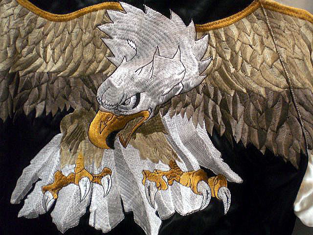 スカジャン オオタカ 日本製本格刺繍のスカジャンの通販はau PAY